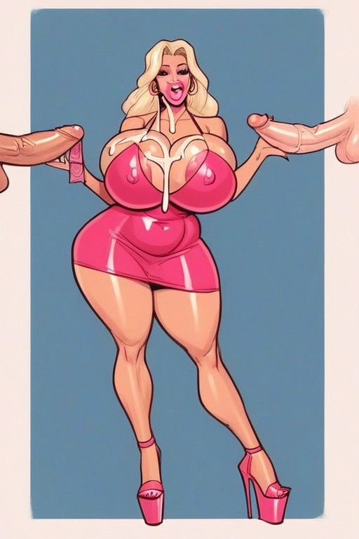 White Man, Big Dick, Muscular White Man Hentai AI Porn