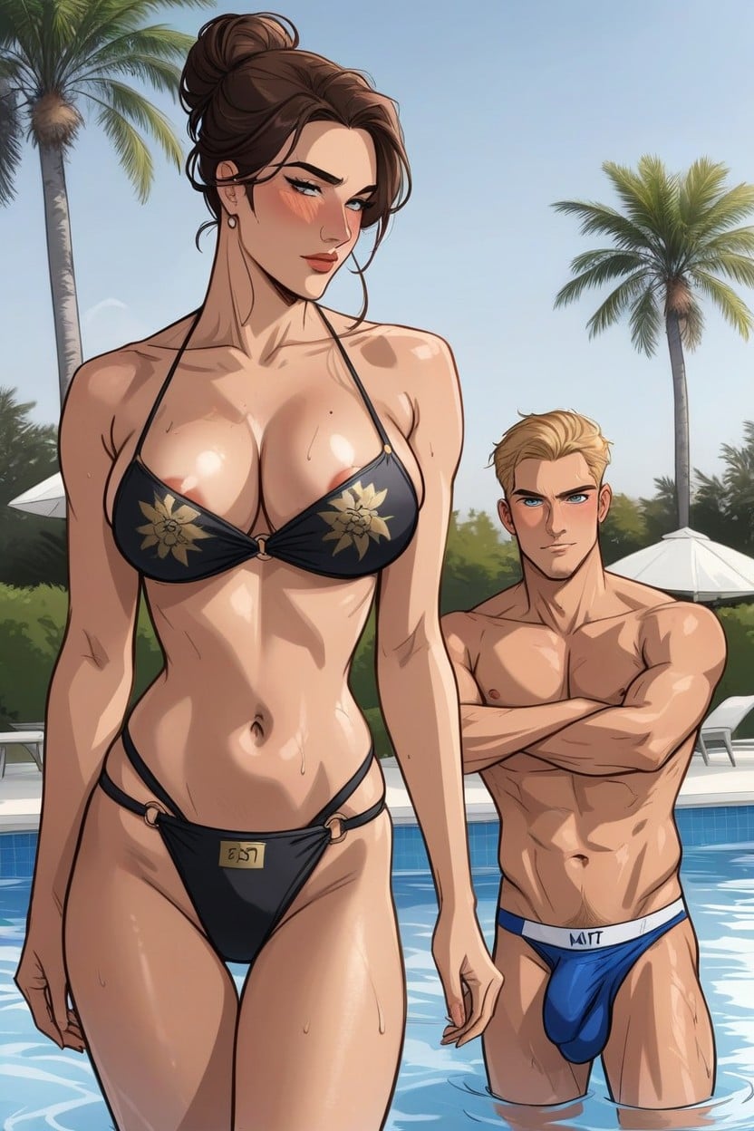 Bikini, 18+, Fully Clothed AI Porn