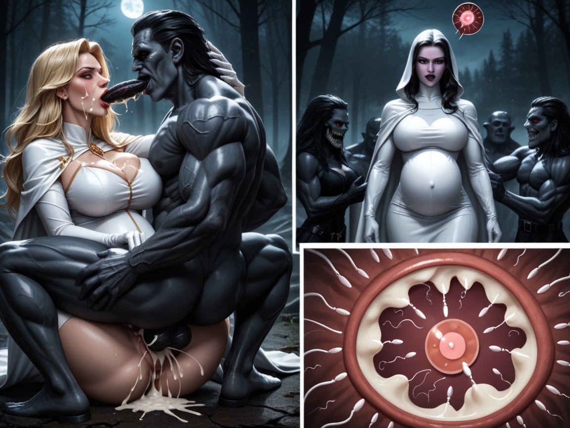 Starlight Superheroine, Dark Evil Tentacles Forest, Story AI Porn