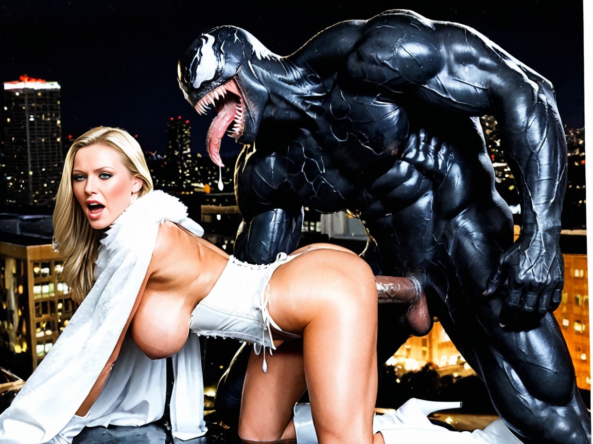 Venom Muscle Growth, Emma Frost Head Down Ass Up, Thick Cum AI Porn