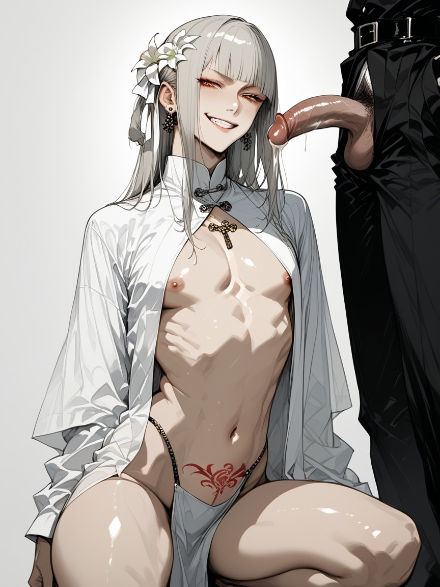 Femine, Otokonoko, Open Dress 게이 AI 포르노