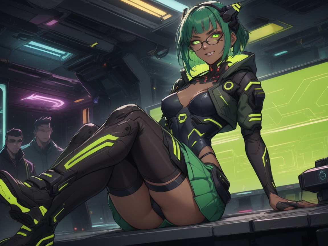 Sorrir Ironicamente, Energetic Face, Reinforced Boots Porno IA latina