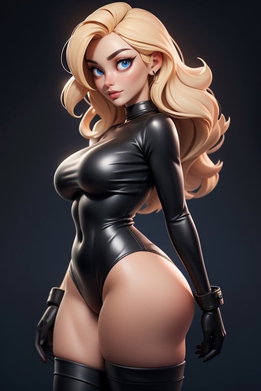 Thick Thighs, Large Breasts, Perfect Ass Hentai AI Porn
