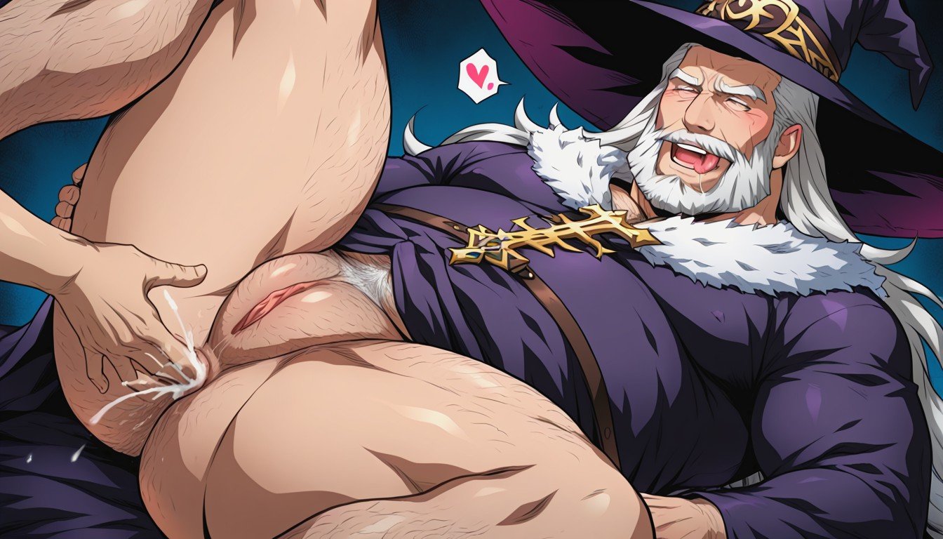 Panel Layout, Ahegao, No Underwear AI Gay Porn