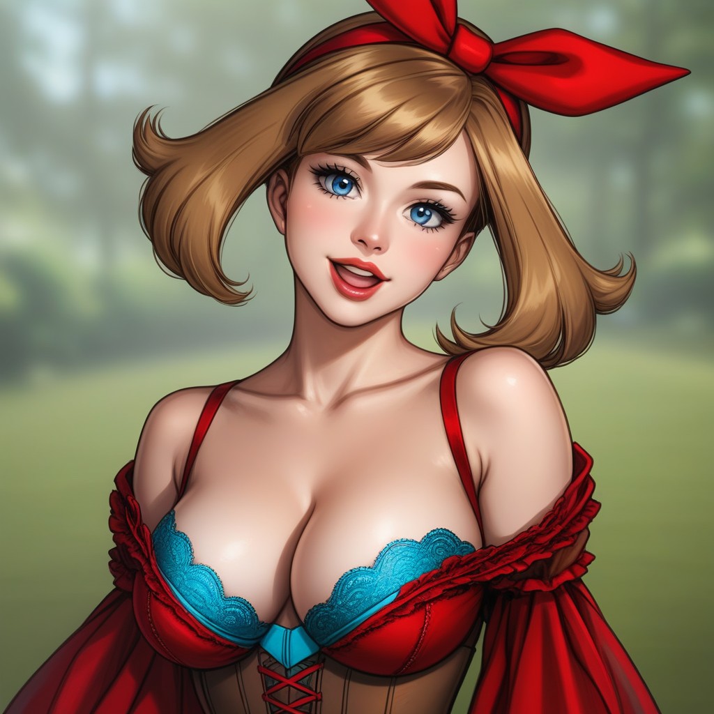 Funfair, Circus, Pin Up Pose Hentai AI Porn