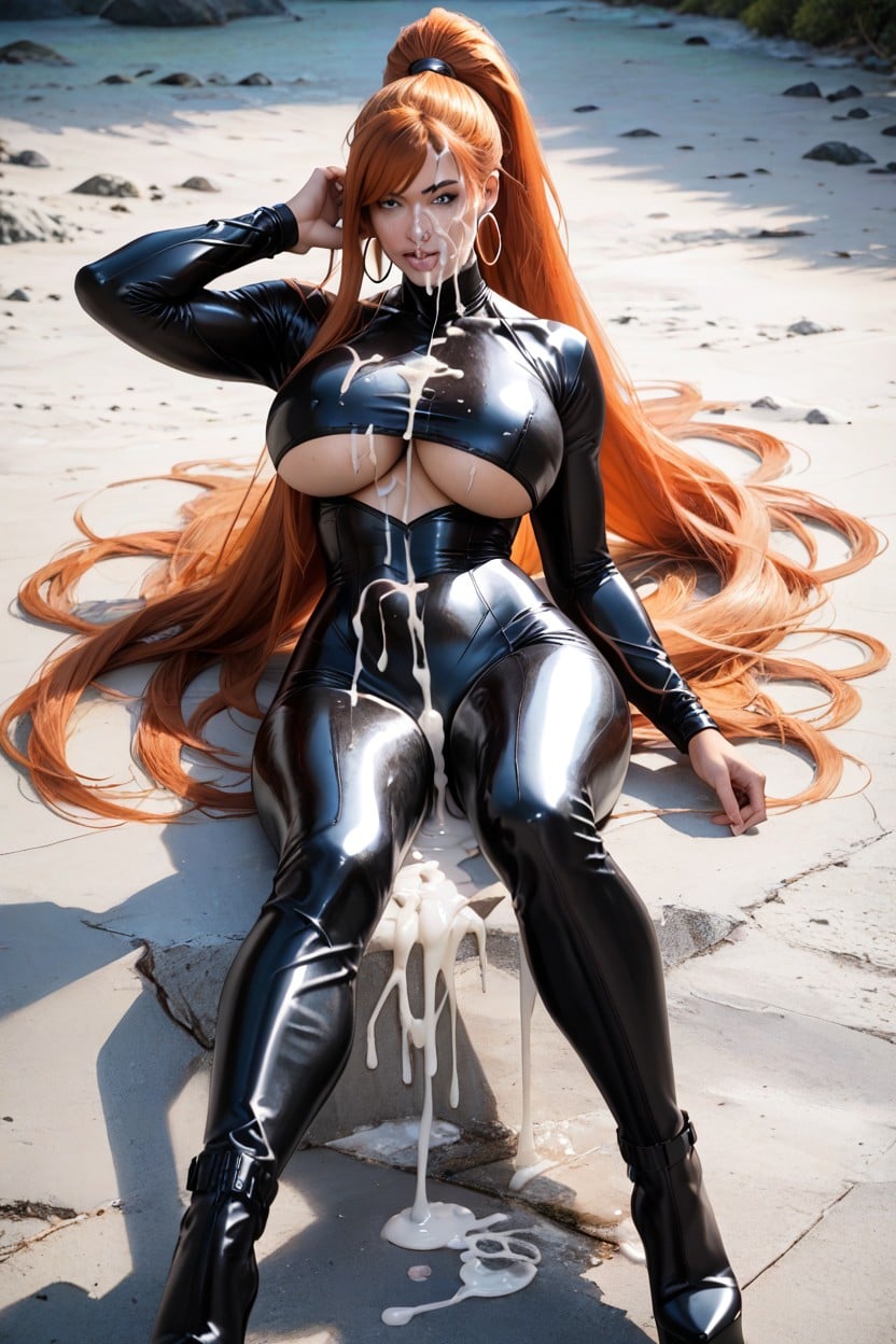 Long Intricate Hair, Volumetric Lighting, Beautiful Bimbo AI Porn