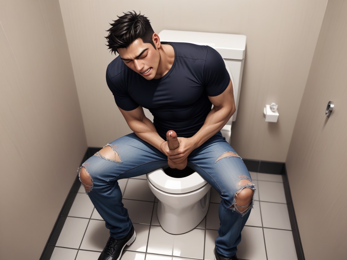 Iphone Held Sideways In Right Hand, Small, Fit AI Gay Porn