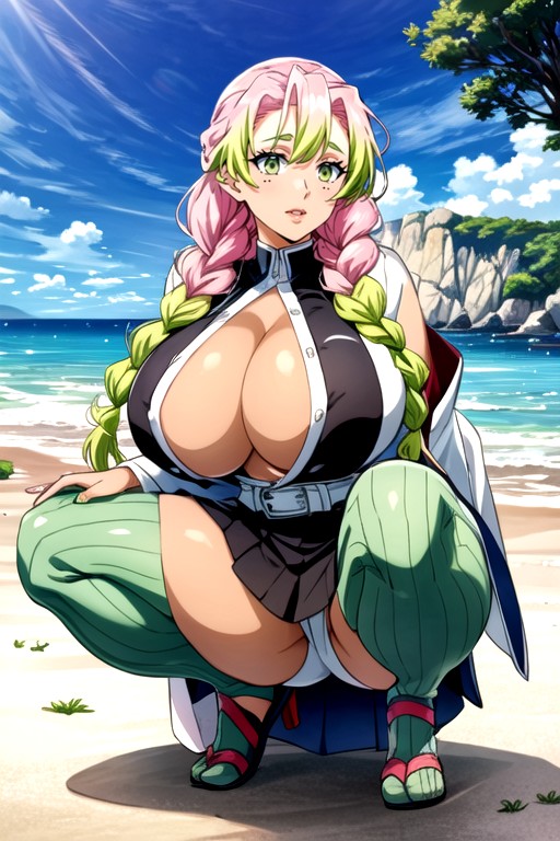 Plump, Rider Suit, Cool Ladies Boots Hentai AI Porn