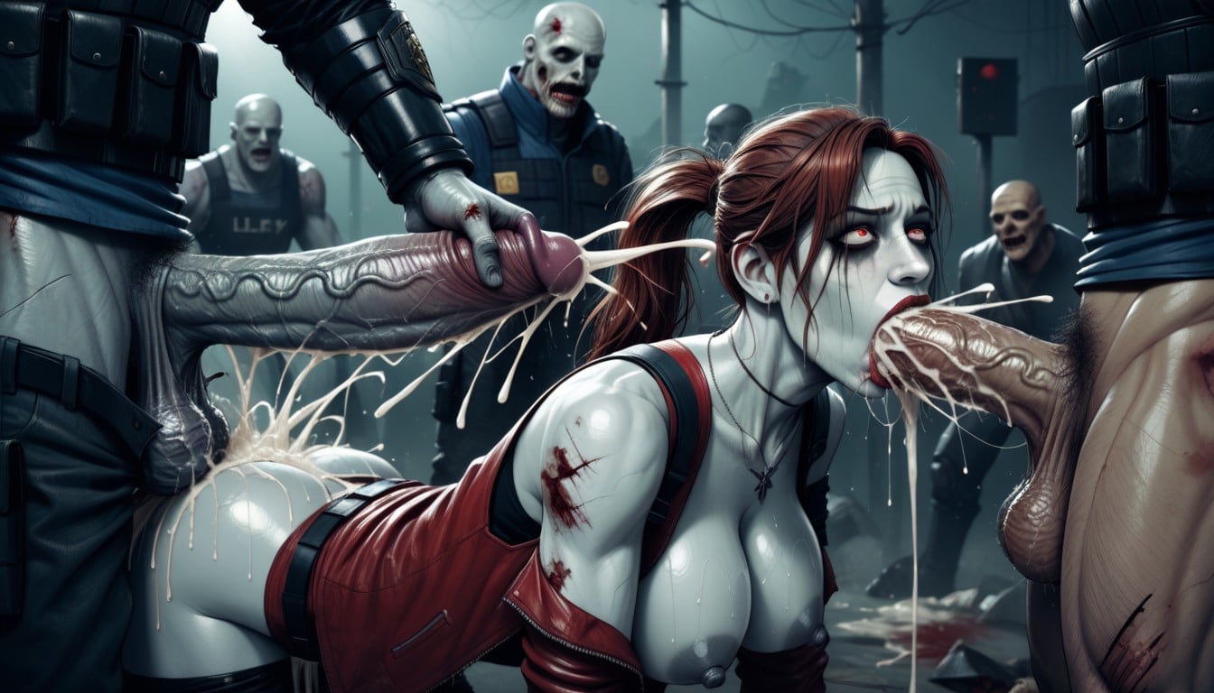 Sex Zombie, Turned Into A Zombie, Sweaty Anus Gross AI Porn