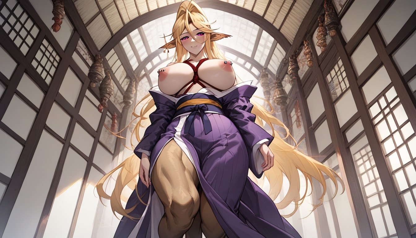 Open Clothes, 18+, Full Body AI Porn