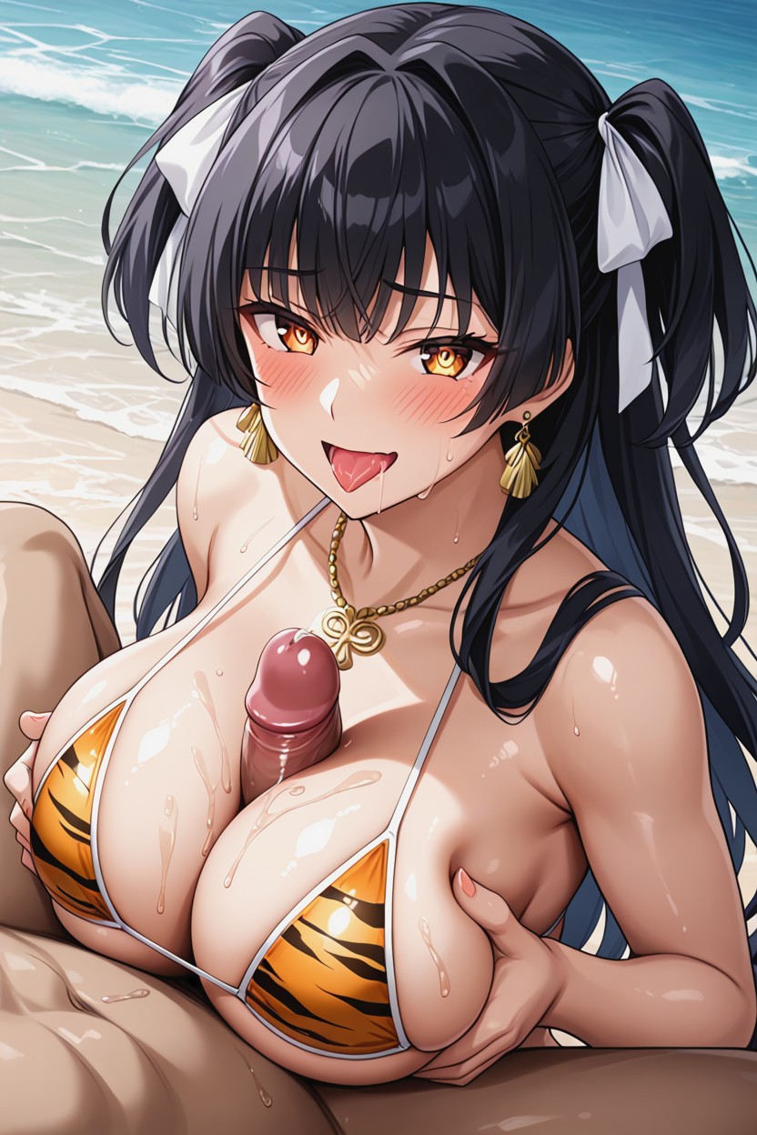 Body, Love Juices, Golden Layered Necklace Hentai AI Porn
