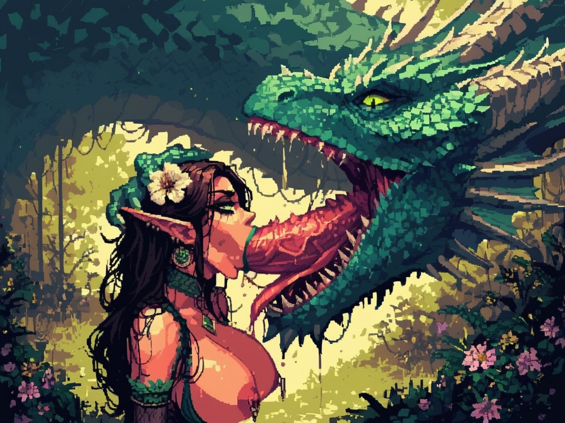 Full Body, Mouth Fucking, Nipple Piercing AI Porn