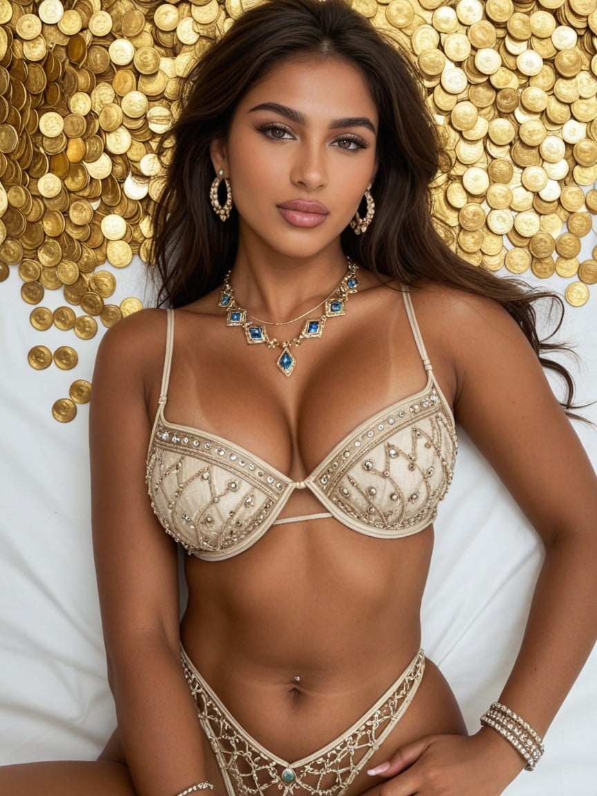 Sultry, 18+, Flowing Fabrics In Deep Jewel Tones Porno indio IA