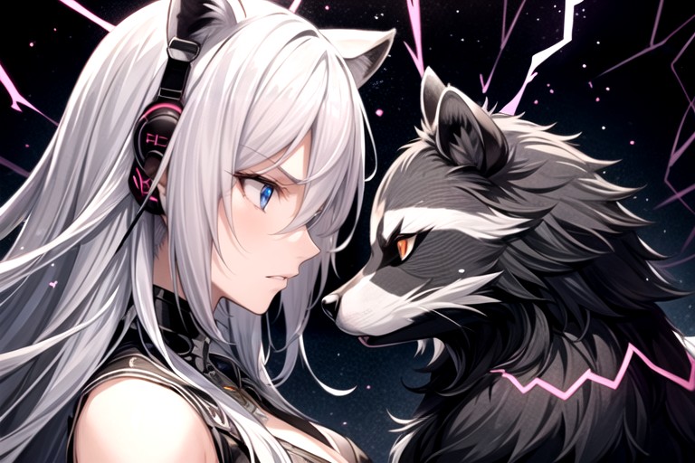 Black Background, Animosity, Angry Hentai AI Porn