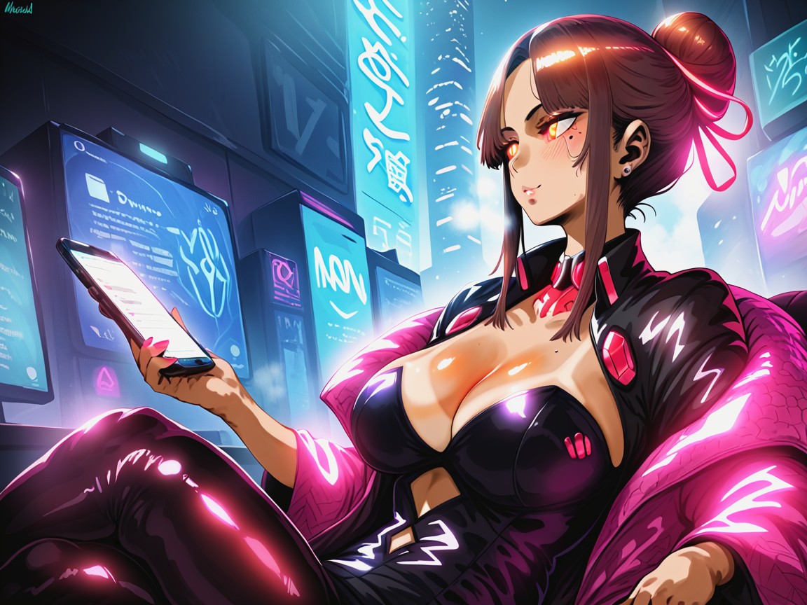 Tight Hips, Large Breast, Wide Chest Hentai AI Porn