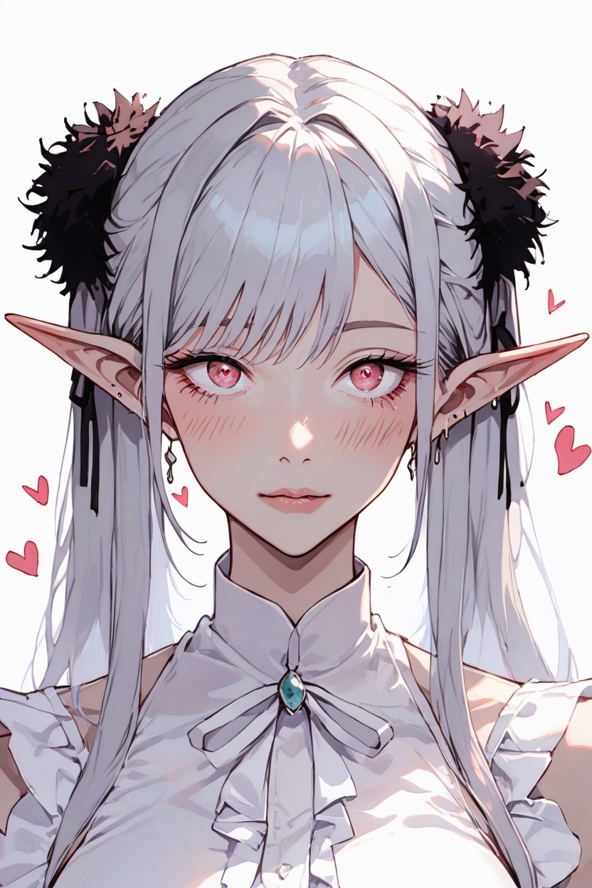 On Knees, Looking Up At Viewer, Hd Details Hentai AI Porn