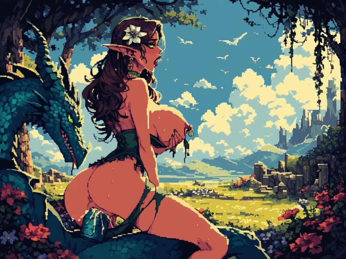 Spead Legs Sex, Thick Lips, Fit Body AI Porn