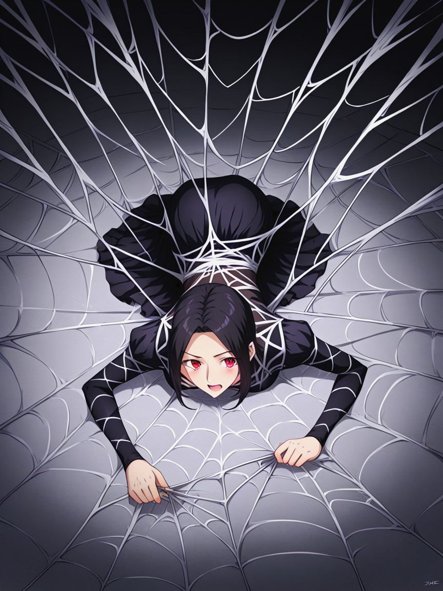 Dress, Black Hair, Dark Hentai AI Porn