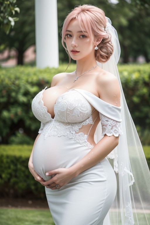 Super Waist, Wedding Hairstyles, Wet Skin Pornografia asiática com IA