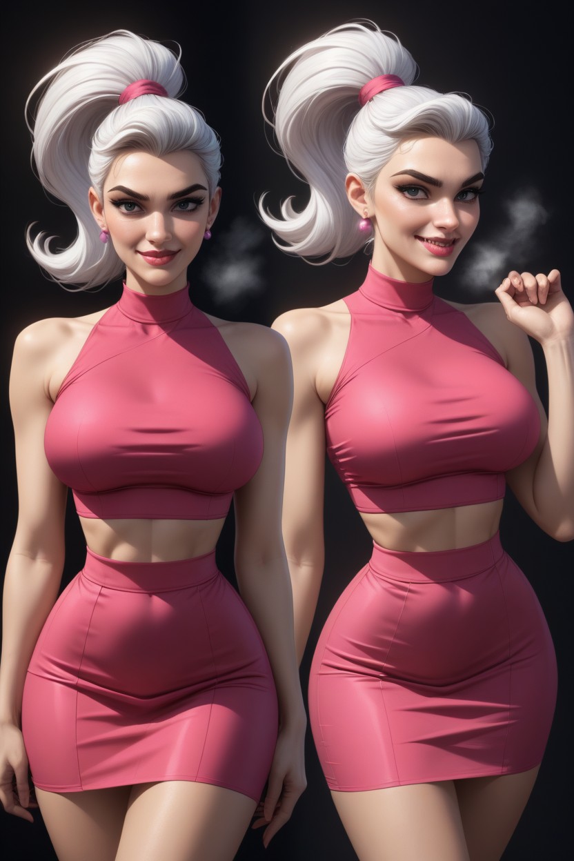 Multiple Views, Judy From The Jetsons, Body Curled With Tension And Release AI黃片