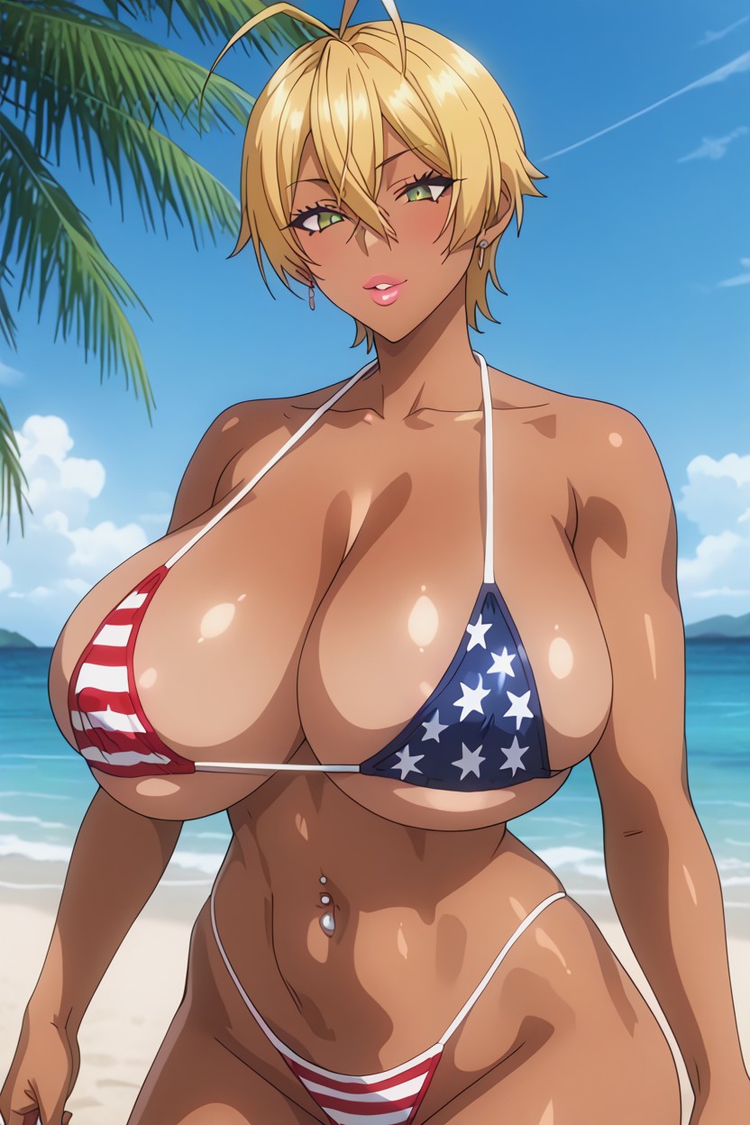 Eyeliner, Tomboy, Full Color Hentai AI Porn