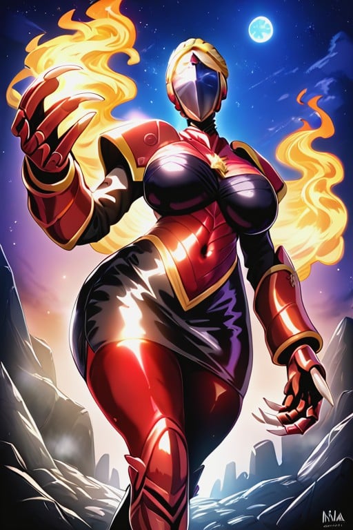 Hyper Breasts, Huge Hands, Night Hentai AI Porn