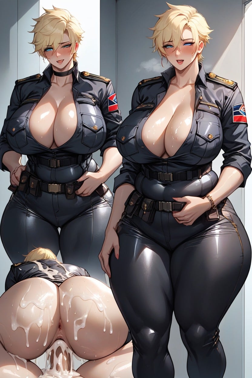 Milf, Rough, Pale Skin AI 포르노