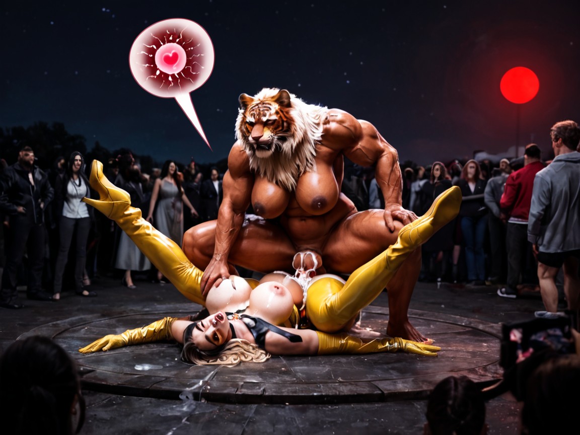 임신시키다, Red Moon, Orgy AI 포르노