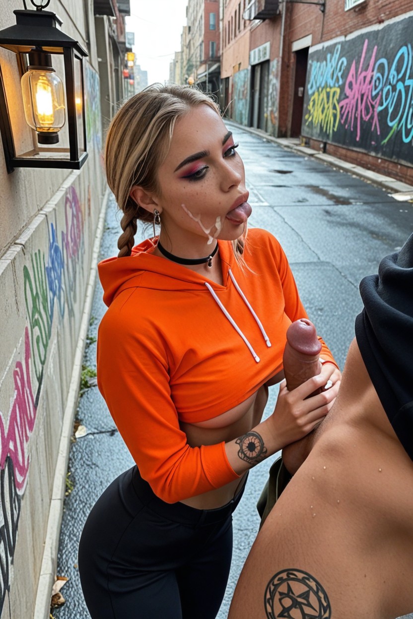 Inhale Cock, Beautiful Female, 18+ Porno IA
