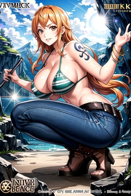 Pubic Hair, Professional Details, Cool Ladies Boots Hentai AI Porn
