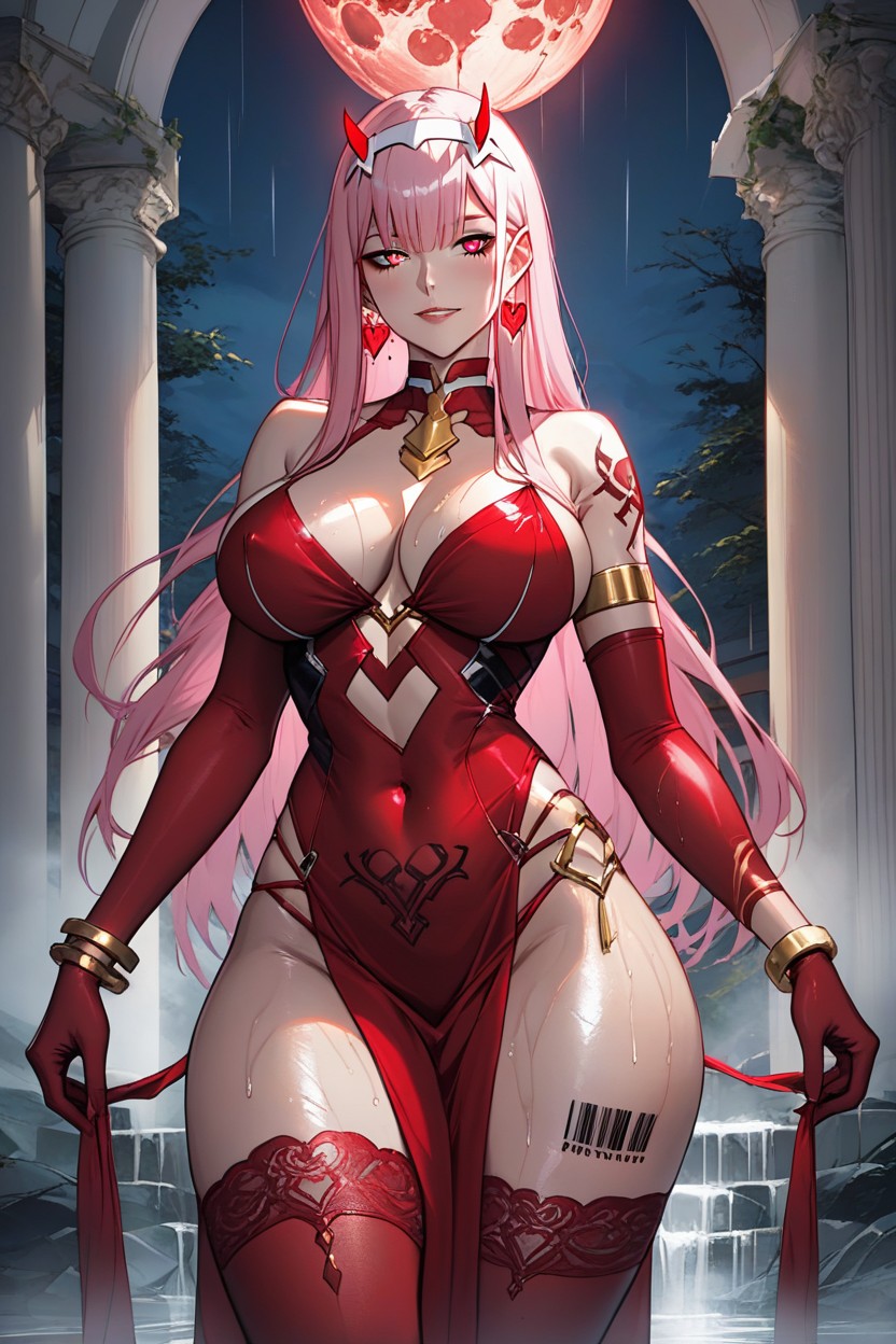 Hourglass Body, Looking At The Viewer, Front View Hentai AI Porn