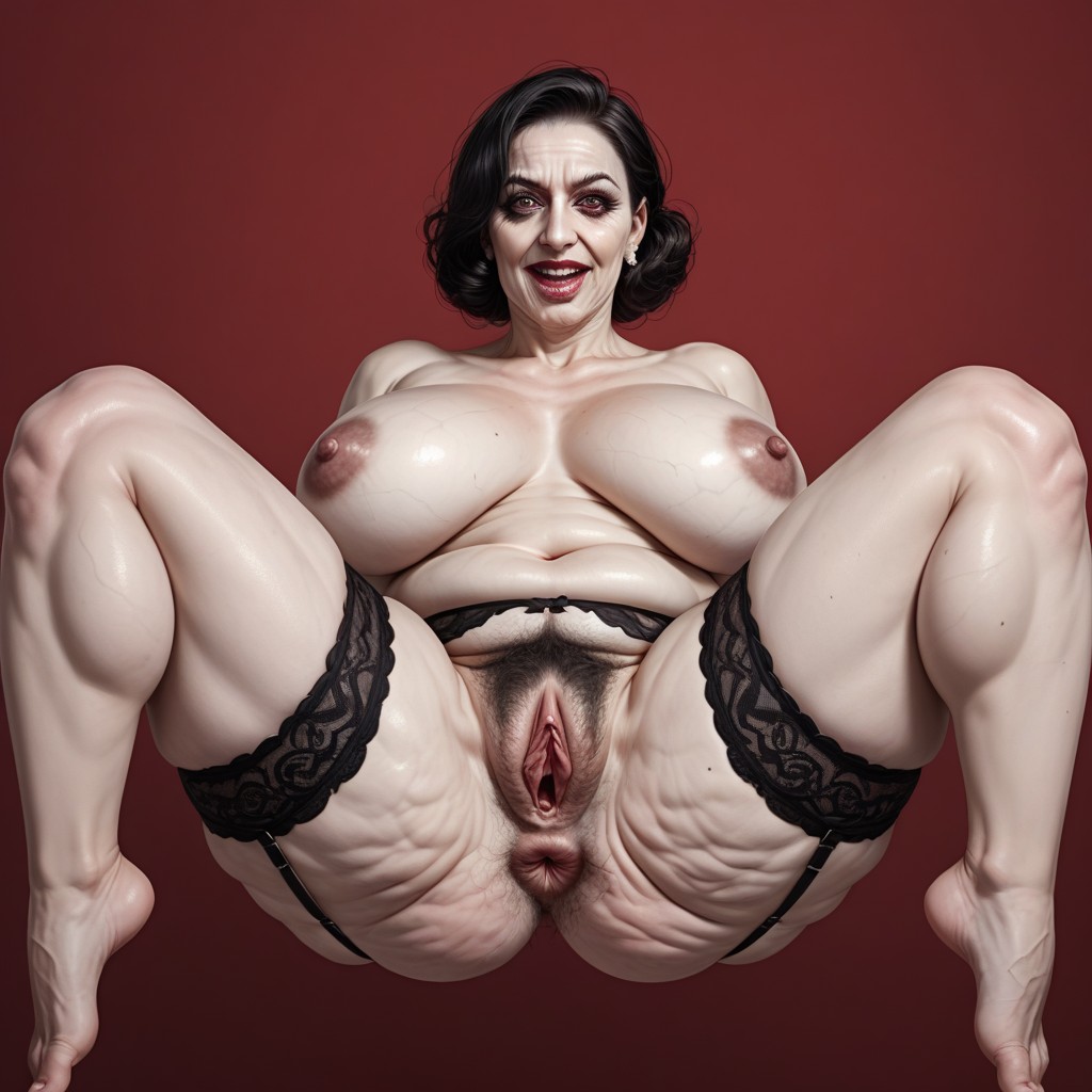 Legs Spread, Bust Shot, Restrained In The Air Hentai AI Porn