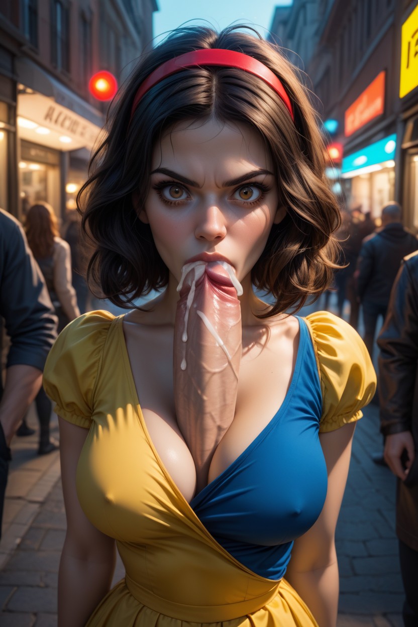 Gigantic, Arms Held Behind Back, Shocked Hentai AI Porn