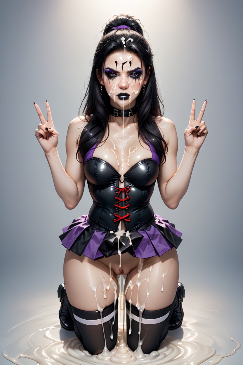 18+, Goth, Angry AI Porn