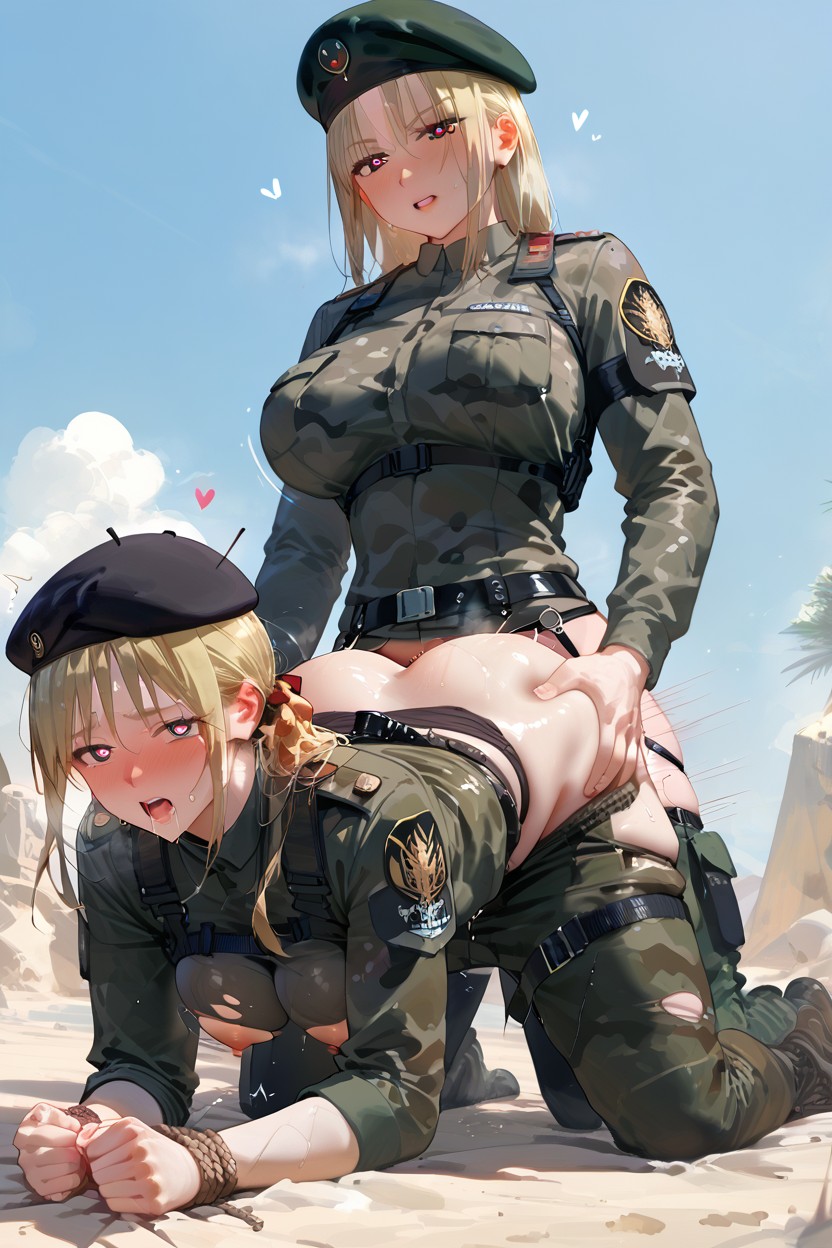 Beret, Show Strapon, Armor AI Porn