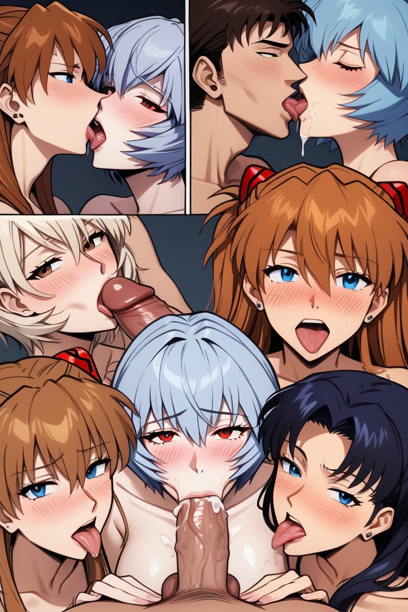 Sad, Licking Glans, Licking Testicles AI Porn