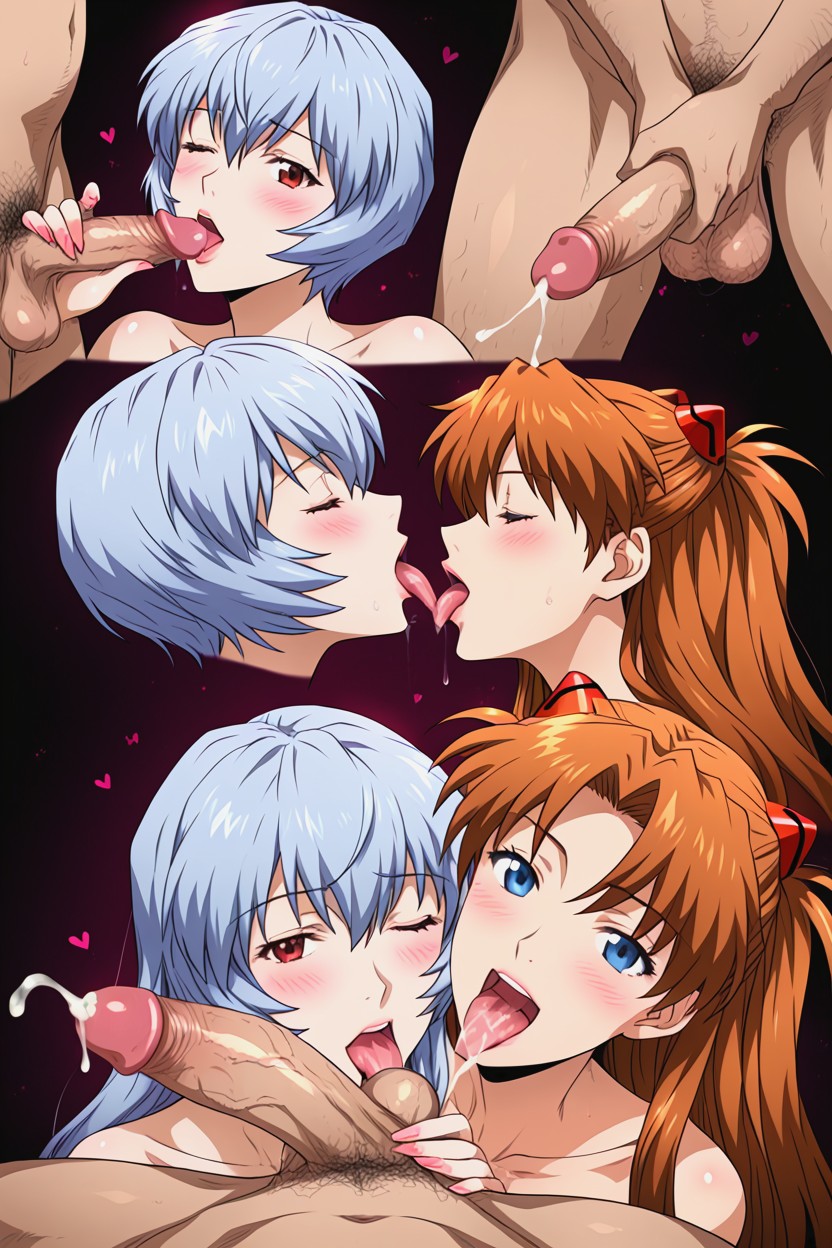 Old Man, Mujeres Calientes, Kissing Cock AI Porn