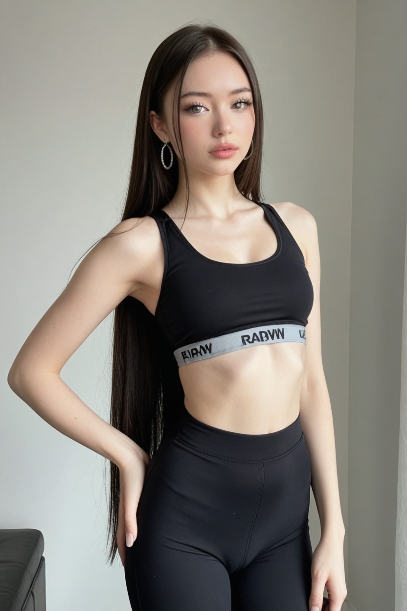 Small Breasts, Uhd, Yoga Pants AI Porn