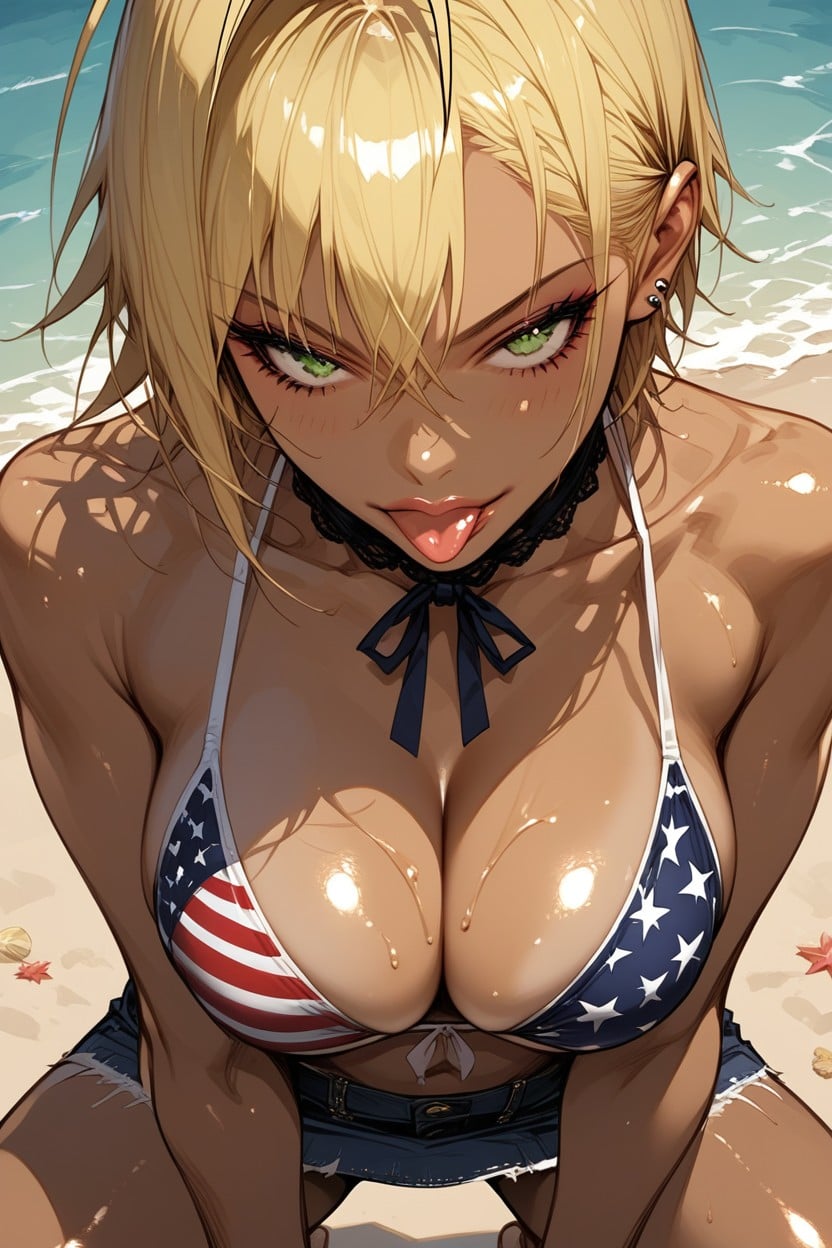 Tomboy, Playa, Blush Hentai IA