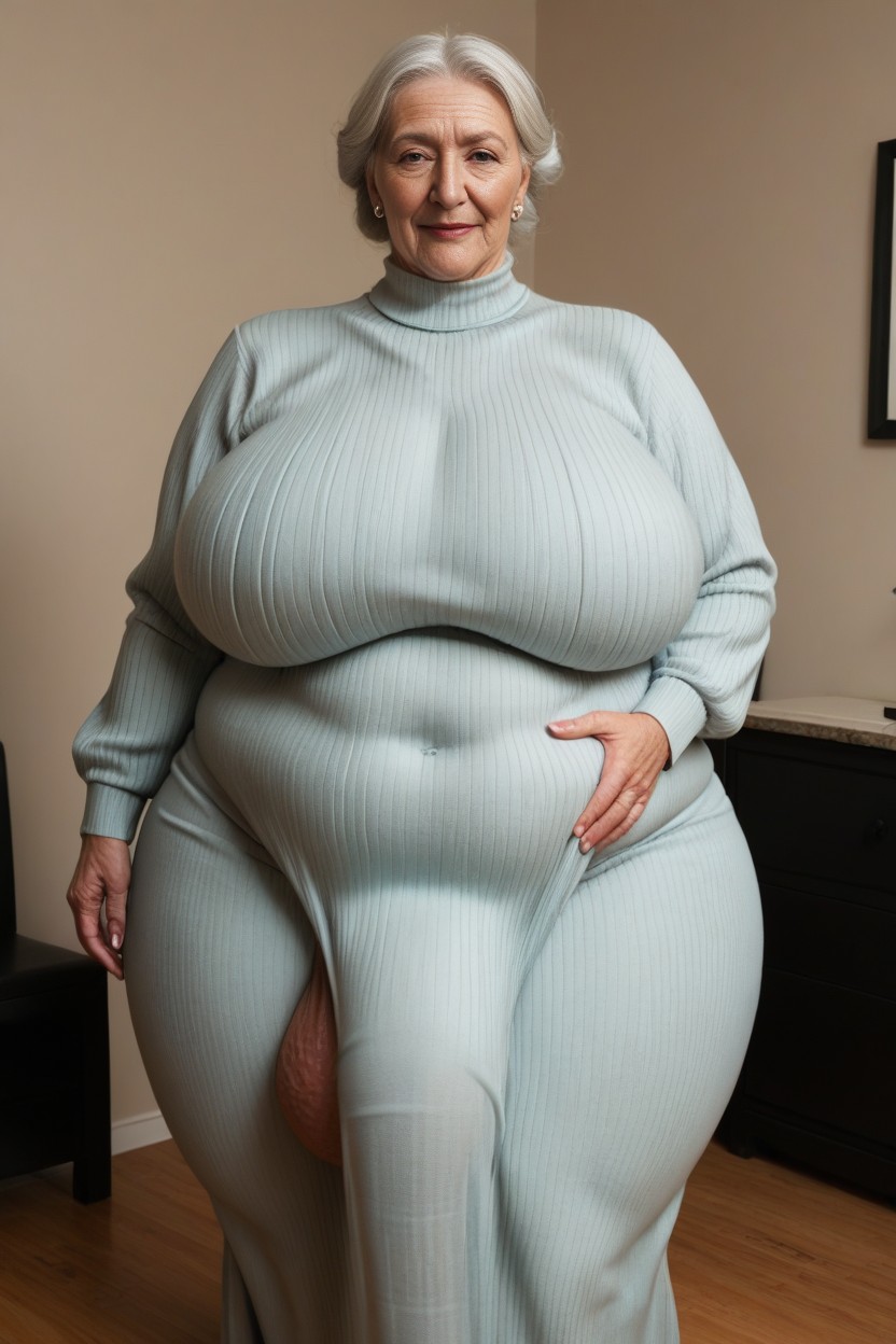 Obese Belly, 超大碼美人, Thick Thighs AI黃片