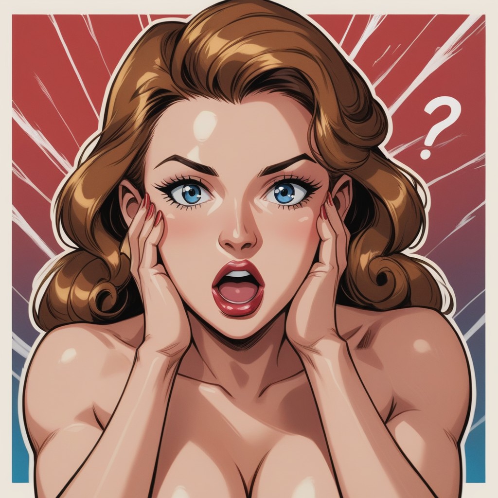 Bombshell Hairstyle, Hollywood Glamour, Aghast Hentai IA