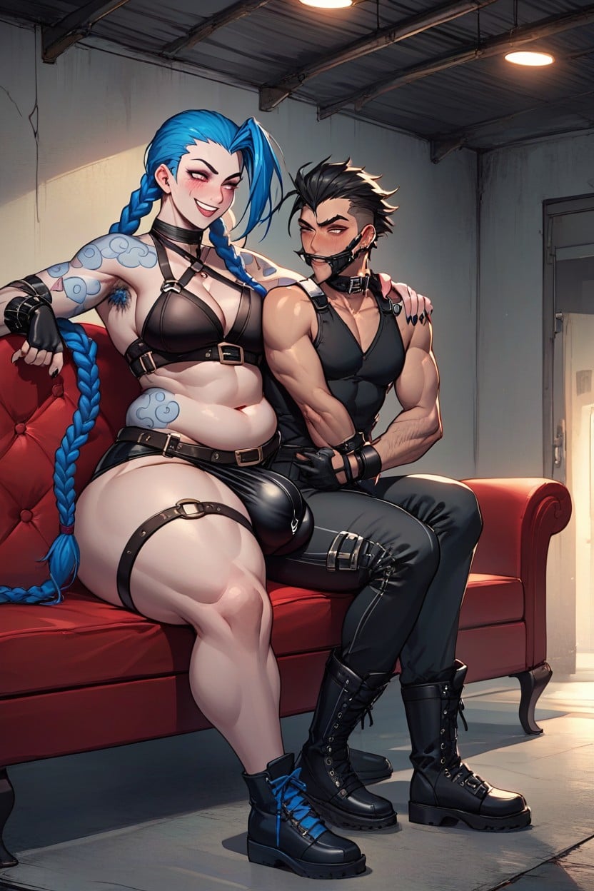 Straps, Underwear, And A Gritty Hentai KI Porno