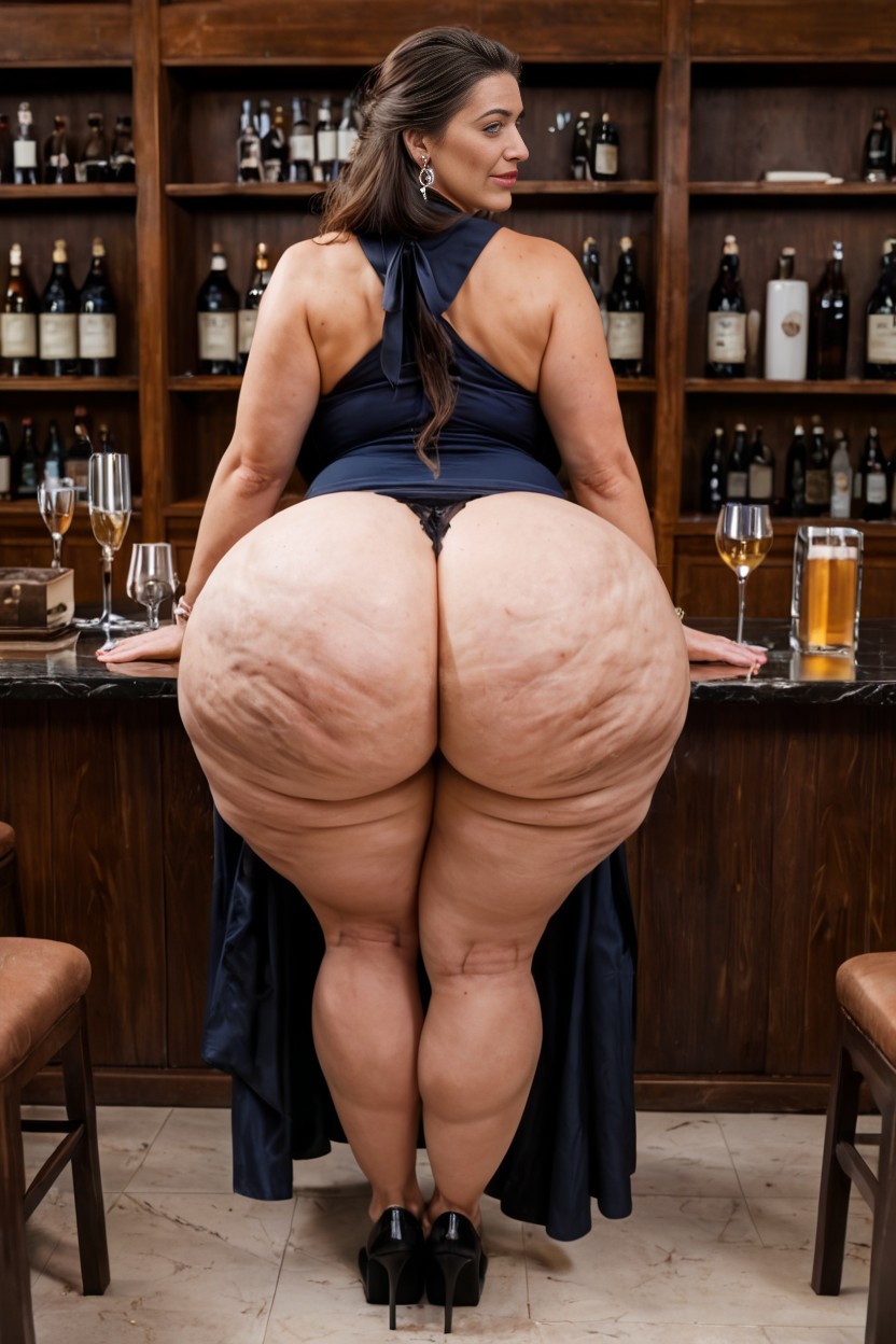 Massive Ass, Above Ass, Hand On Butt AI Porn