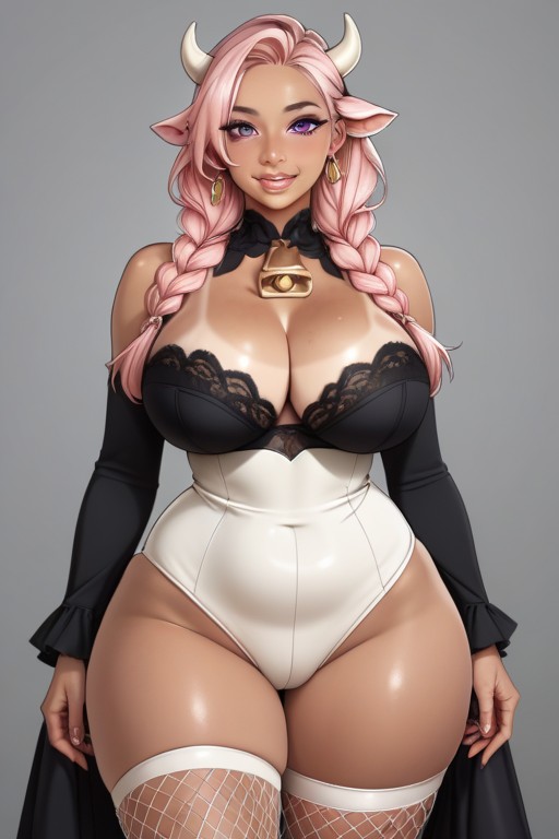 Natural Breasts, Perfect Ass Shape, Seductive Look AI Porn
