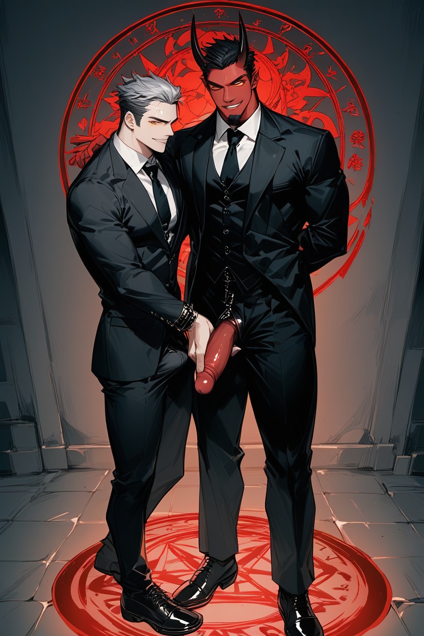 18+, Open Zipper, Dark Ambiance Porno IA Gay
