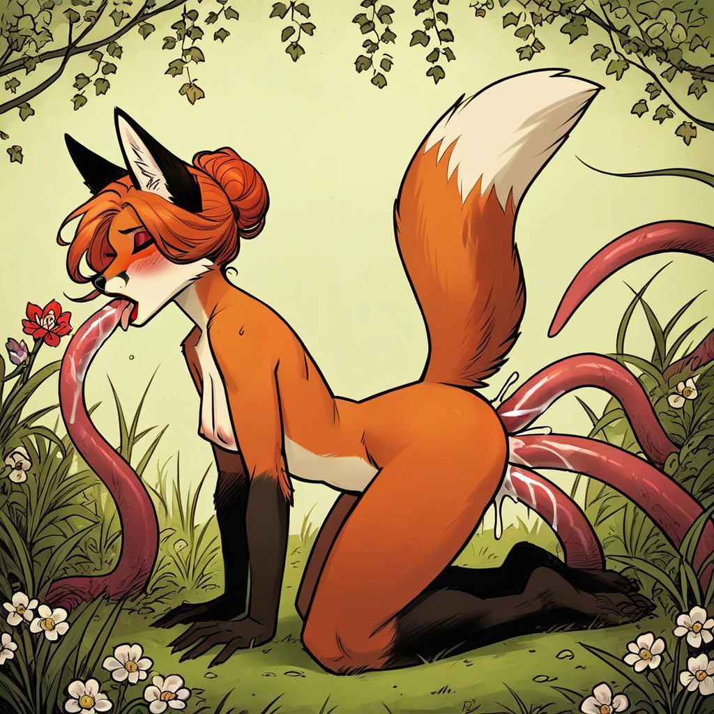 18+, Oral, Forest Furry AI Porn