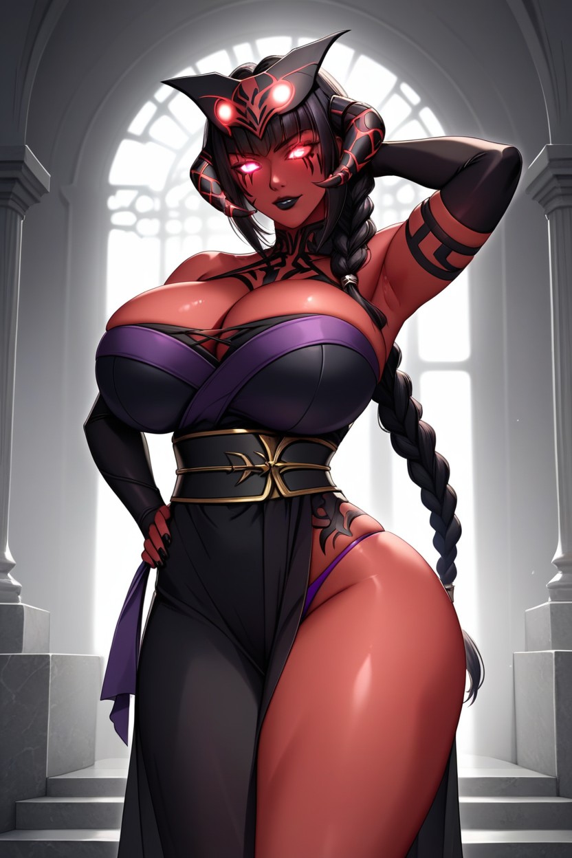 "seong Mi Na From Soul Calibur", Perfect Limbs, Topless Hentai AI Porn
