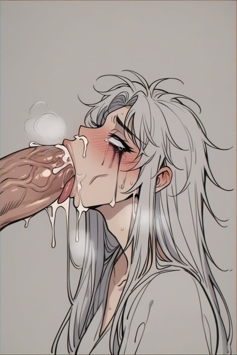 High Detailed, Giant Black Male, Solo Focus Hentai AI Porn