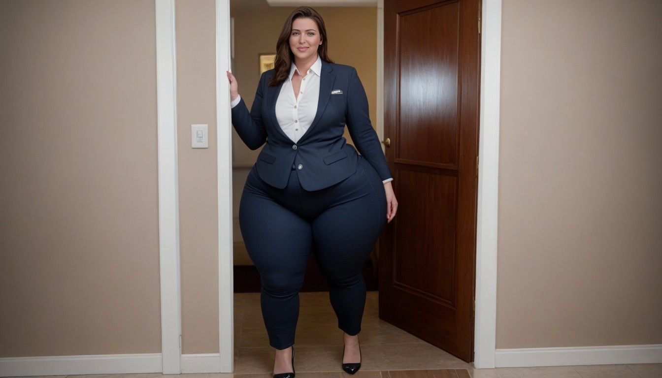 Weight Gain, Front View, Wider AI Porn