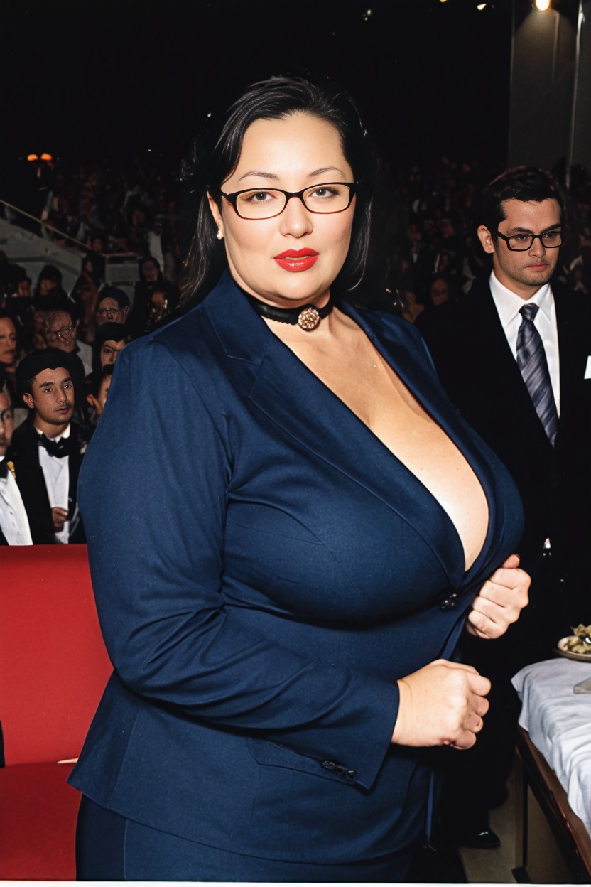 Female President, Waist Shot, Chubby AI Porn